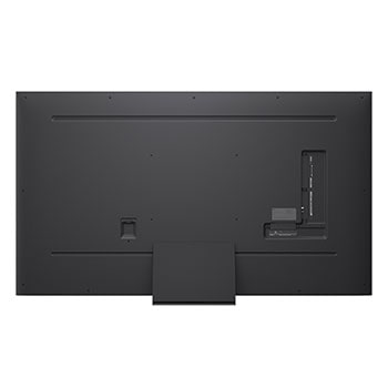 Rear view of LG QNED evo QNED85 TV