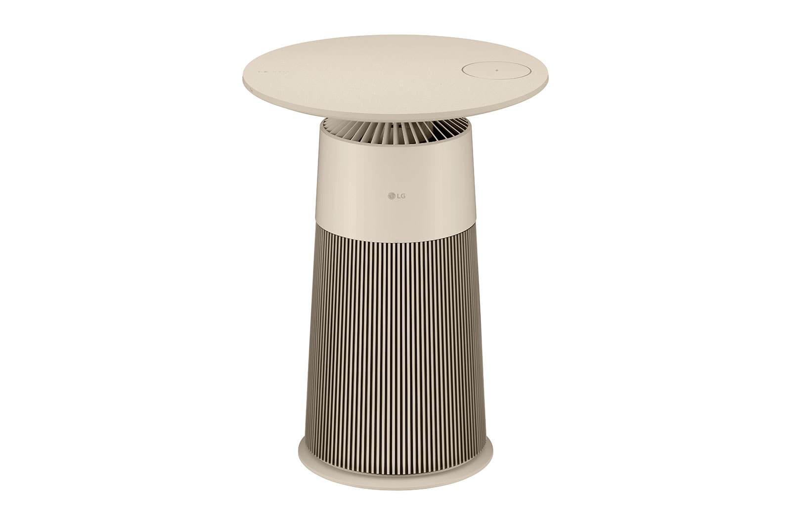 LG PuriCare™ AeroFurniture Air Purifier (Clay Brown) with Wireless Charging, AS20GPBK0