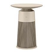 LG PuriCare™ AeroFurniture Air Purifier (Clay Brown) with Wireless Charging, AS20GPBK0