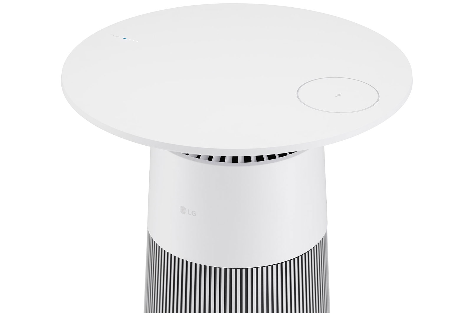 LG PuriCare™ AeroFurniture Air Purifier (Essence White) with Wireless Charging, AS20GPHK0