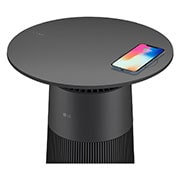 LG PuriCare™ AeroFurniture Air Purifier (Graphite) with Wireless Charging, AS20GPKK0