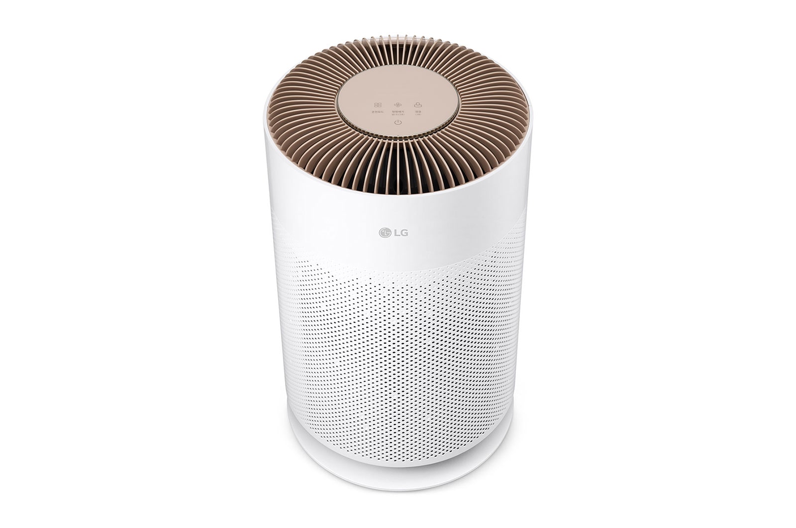 LG PuriCare™ 360º HIT Air Purifier (Brown) with compact and complete air purification, AS60GHCG0