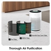 LG PuriCare™ 360º HIT Air Purifier, AS60GHWG0