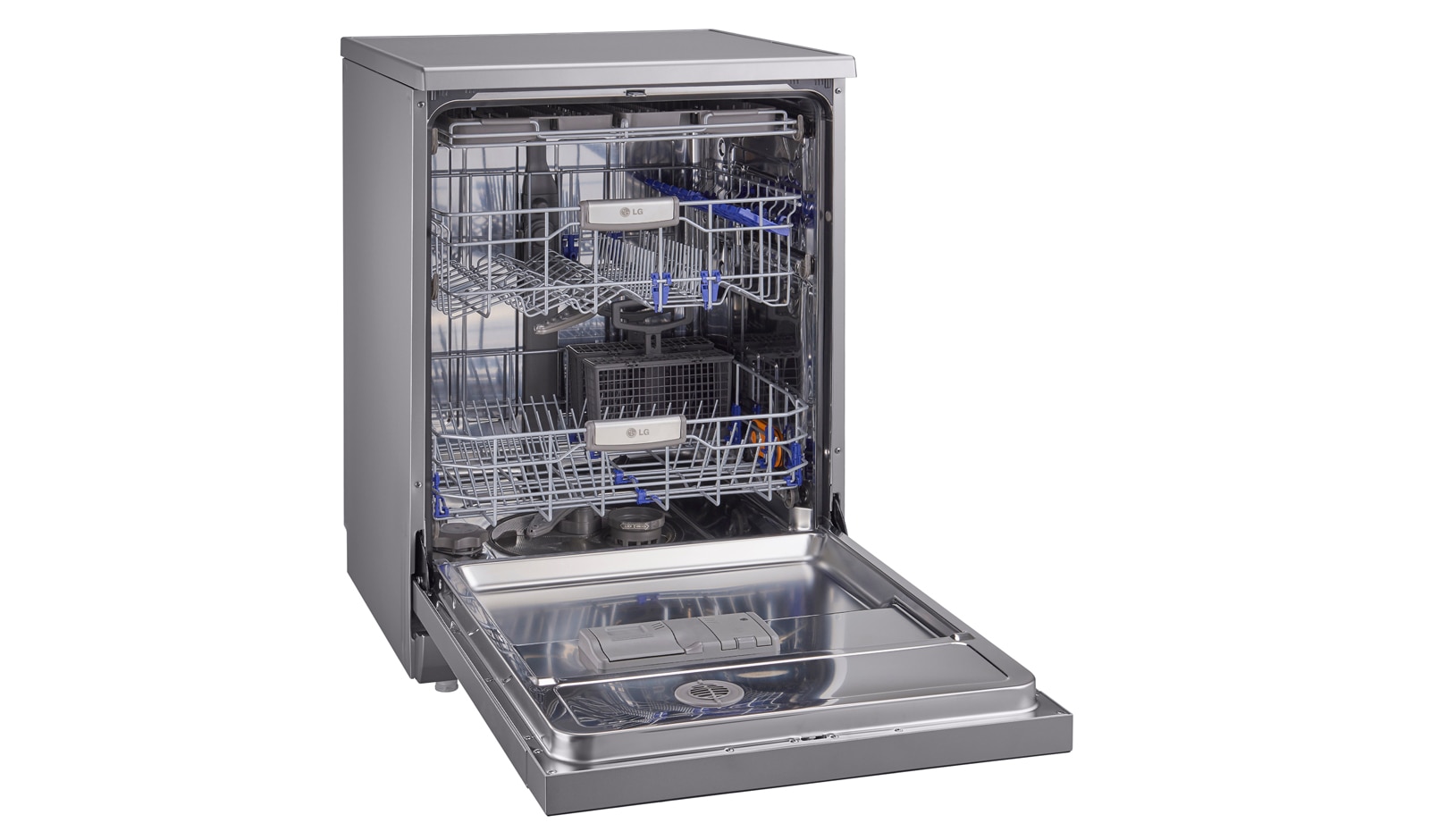 LG TrueSteam Dishwasher with Inverter Direct Drive & Smart Rack, D1454CF