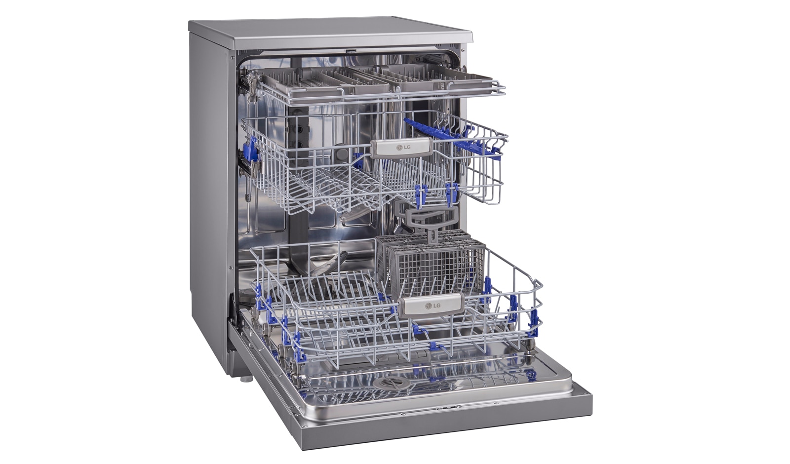 LG TrueSteam Dishwasher with Inverter Direct Drive & Smart Rack, D1454CF