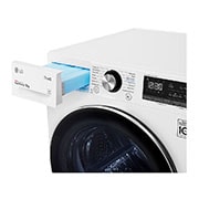 LG [RENTAL] 9kg Dual Inverter Heat Pump™Dryer with Auto Cleaning condenser, VD-H9066WSR