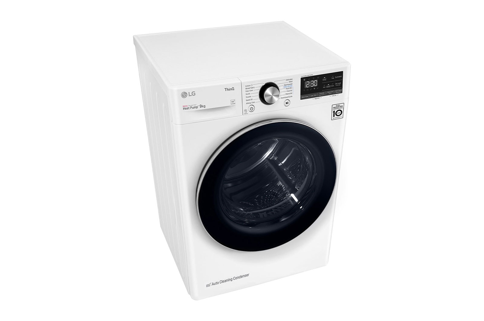 LG [RENTAL] 9kg Dual Inverter Heat Pump™Dryer with Auto Cleaning condenser, VD-H9066WSR