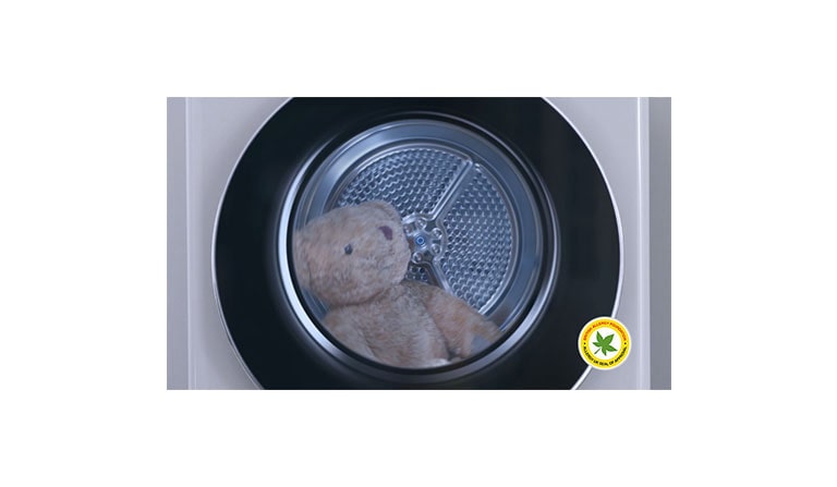 dry teddybear and reduces 99.9% of bacteria and live dust mites with Allergy Care