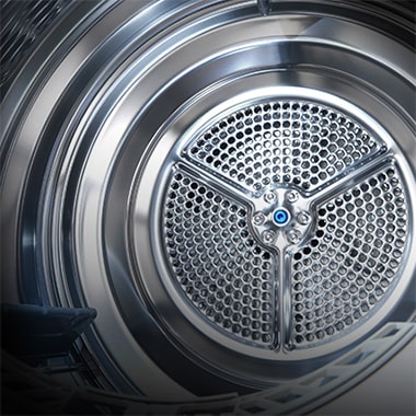 Stainless Steel Drum in dryer interior