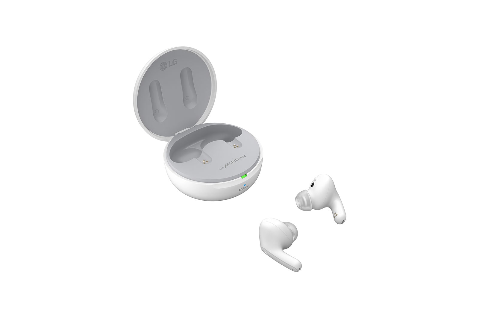 LG TONE Free FP8 - Enhanced Active Noise Cancelling True Wireless Bluetooth UVnano Earbuds, TONE-FP8W