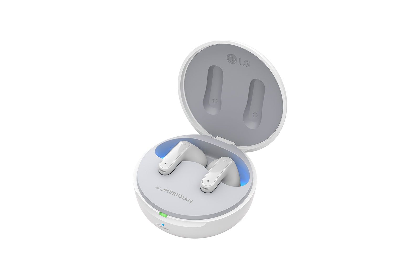 LG TONE Free FP8 - Enhanced Active Noise Cancelling True Wireless Bluetooth UVnano Earbuds, TONE-FP8W