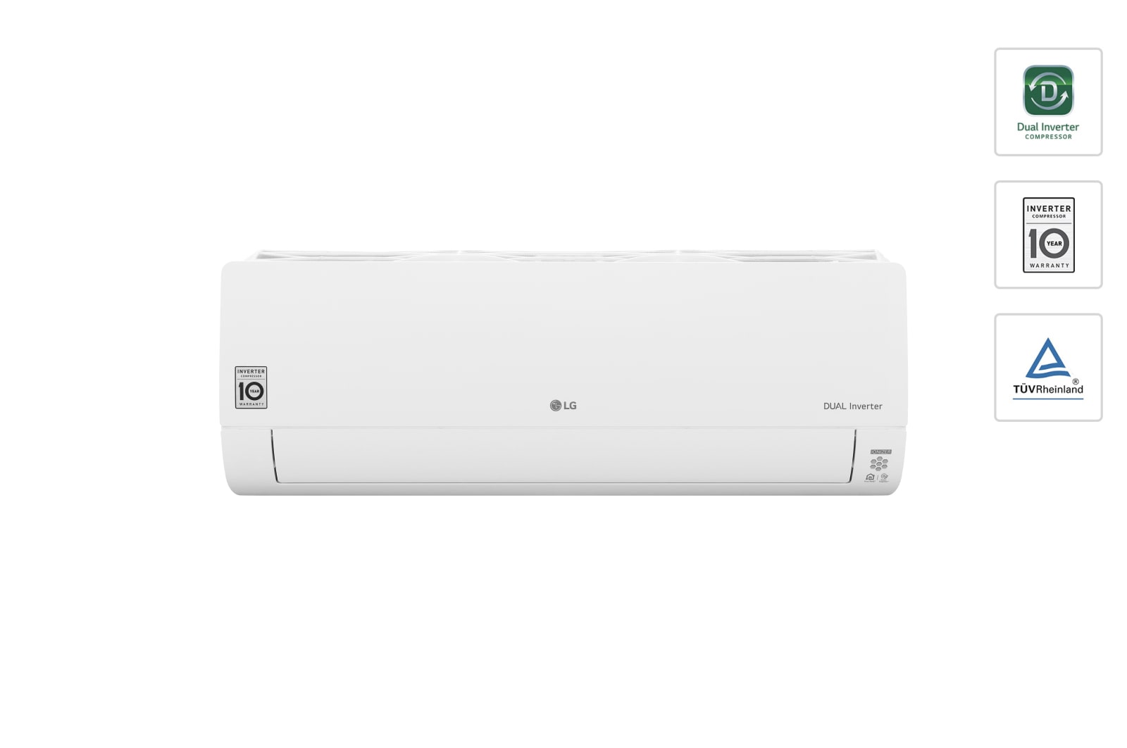 LG [2024] 1.0HP Dual Inverter Premium Air Conditioner with Ionizer and ThinQ™ Function, S3-Q09JAPPA