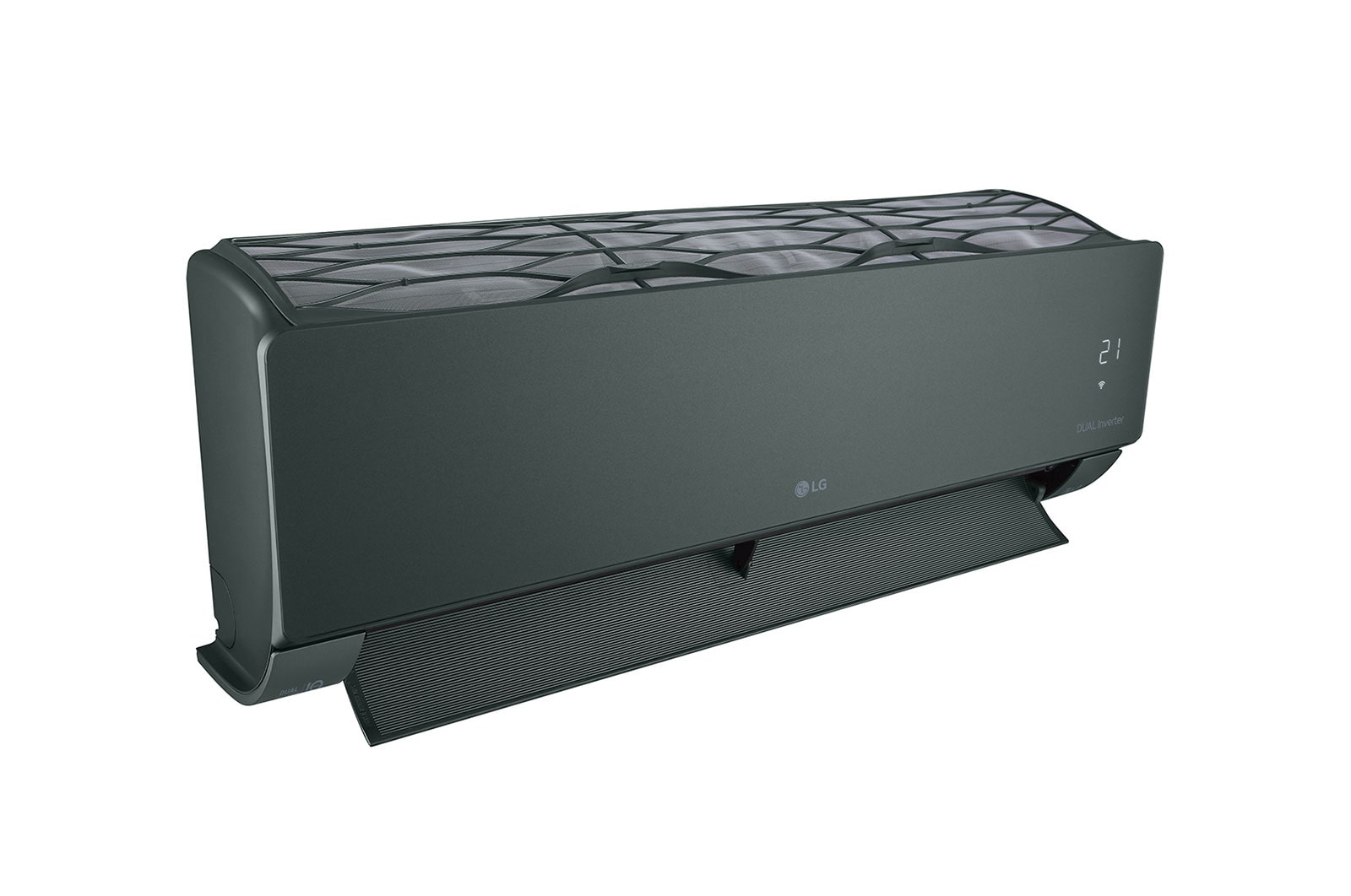 LG [2024] 1.0HP Stylish ARTCOOL™ Air Conditioner with DUAL Inverter, Green Color, S3-Q09JATPA