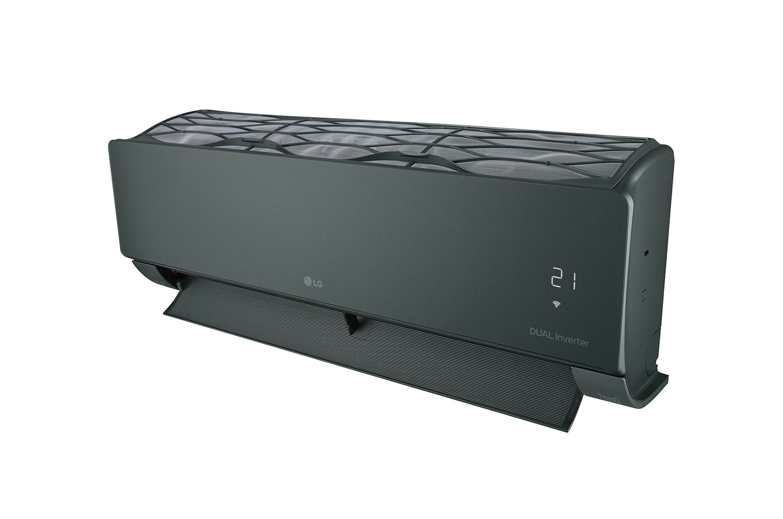 LG [2024] 1.0HP Stylish ARTCOOL™ Air Conditioner with DUAL Inverter, Green Color, S3-Q09JATPA