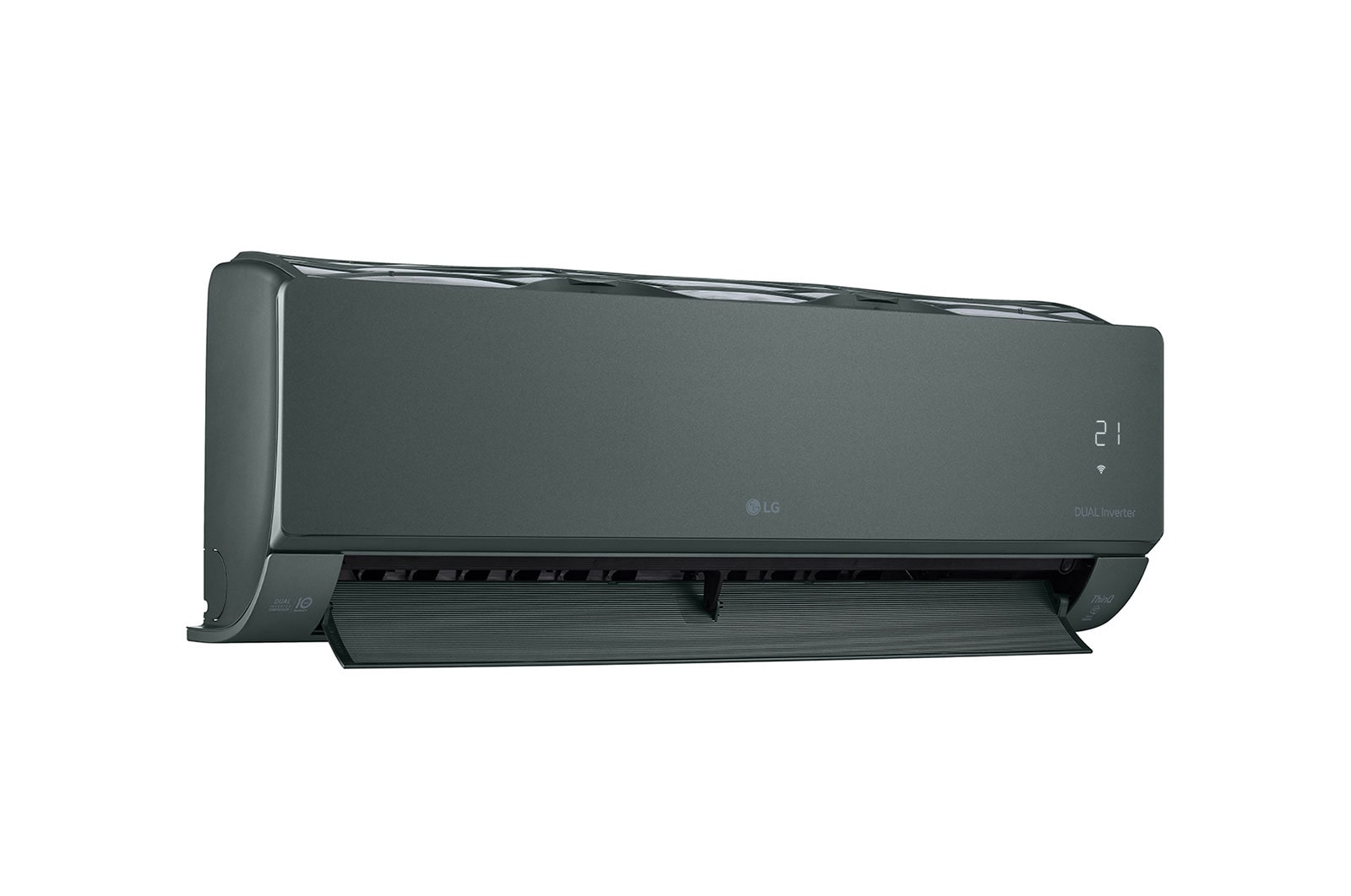 LG [2024] 1.0HP Stylish ARTCOOL™ Air Conditioner with DUAL Inverter, Green Color, S3-Q09JATPA