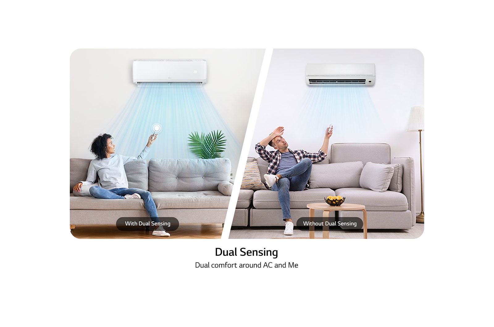 LG  [2024] 1.0HP Lite Series Air Conditioner with Dual Sensing and Fast Cooling function, S3-C09HZCAA