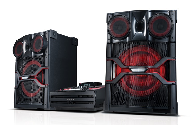 LG XBOOM 2900W CM9740 HOME AUDIO SYSTEM WITH SMART DJ 2.0, CM9740