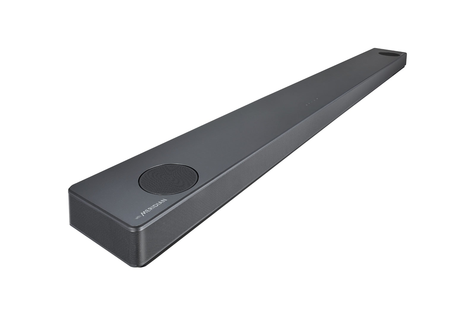 LG 570W 5.1.2 Channel High Res Audio Dolby Atmos Sound Bar with Meridian Technology and 4K Pass Through, SL10Y