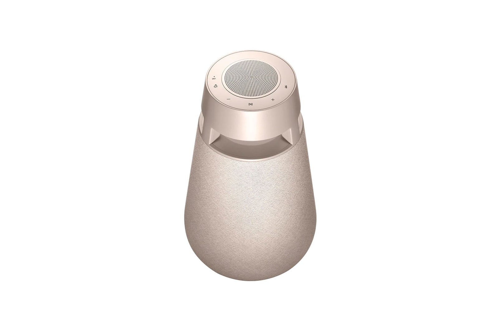 LG XBOOM 360 Portable Wireless Bluetooth Speaker with Omnidirectional Sound - Beige, XO3QBE