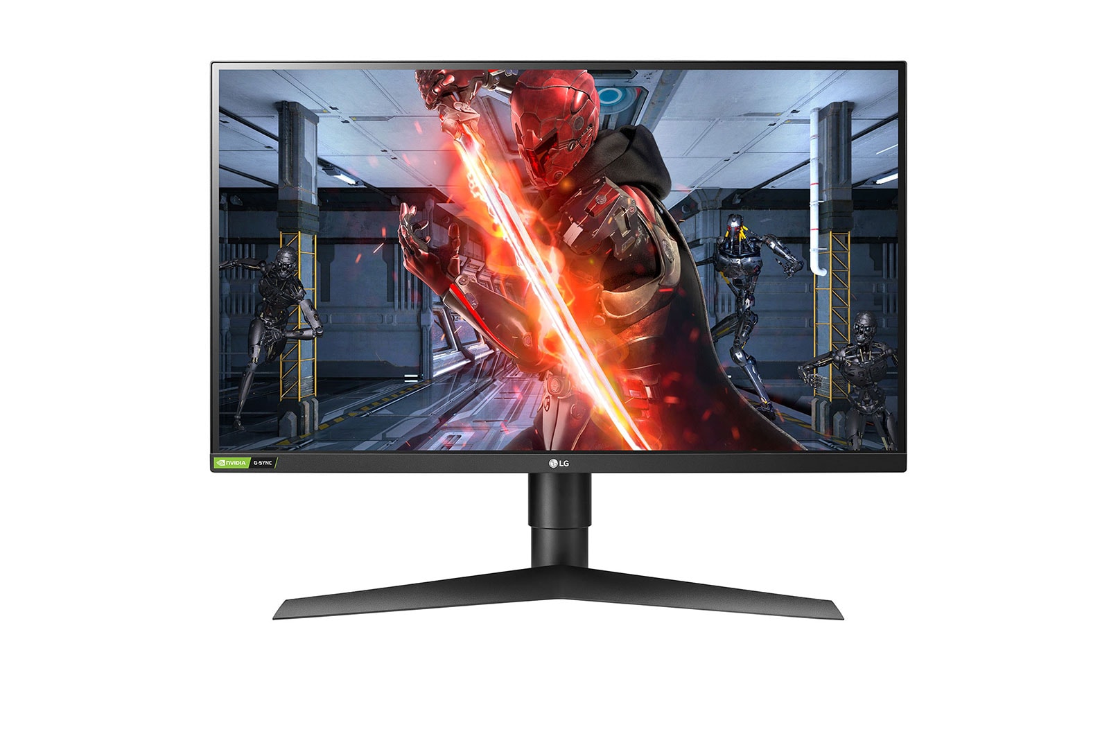 LG 27" Class UltraGear™ Nano IPS 1ms Gaming Monitor with G-Sync® Compatible, 27GL850-B