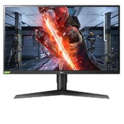 LG 27" Class UltraGear™ Nano IPS 1ms Gaming Monitor with G-Sync® Compatible, 27GL850-B