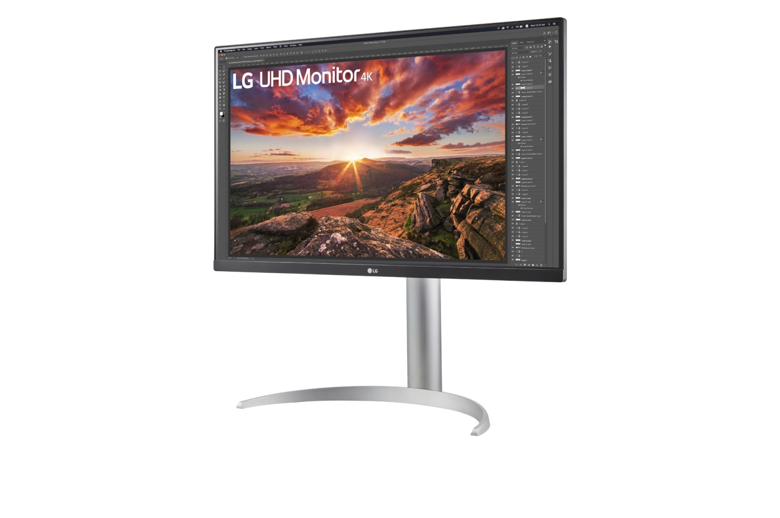 LG 27” IPS 4K UHD VESA HDR400 Monitor with USB Type-C, 27UP850N-W