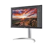 LG 27” IPS 4K UHD VESA HDR400 Monitor with USB Type-C, 27UP850N-W