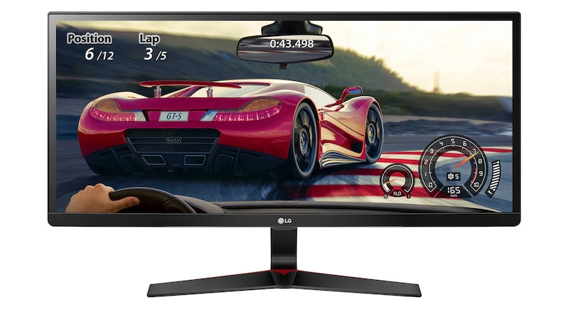 LG 29" Class 21:9 Ultrawide™ Full HD IPS Gaming Monitor (29" Diagonal), 29UM69G-B