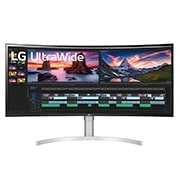 LG 38" UltraWide™ QHD+ Nano IPS Curved Monitor, 38WN95C-W