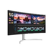 LG 38" UltraWide™ QHD+ Nano IPS Curved Monitor, 38WN95C-W