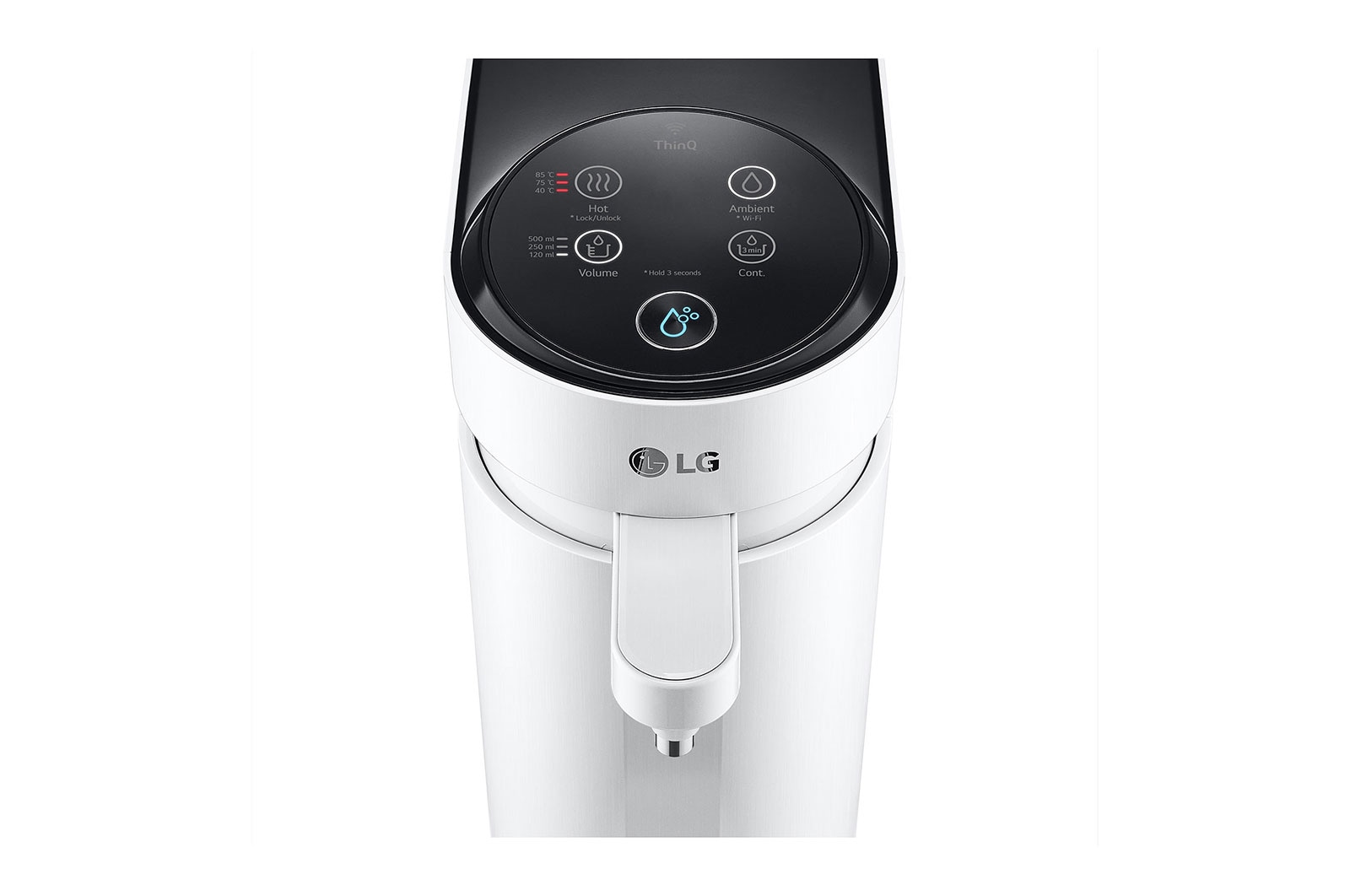 LG PuriCare™ Tankless Water Purifier with 4-Stage filtration Hot / Ambient water, White, WD217AN