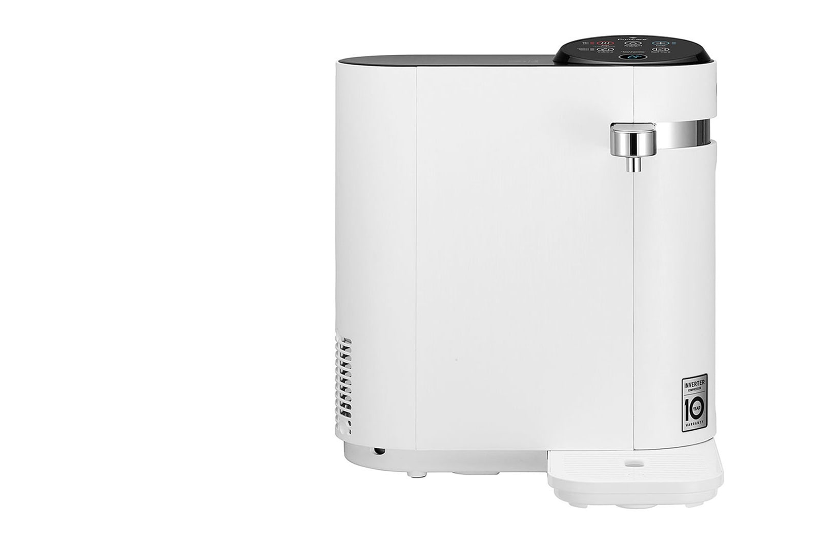 LG Tankless LG PuriCare™ Water Purifier with 3-stage filtration & Tankless Hot / Cold / Ambient water, White, WD512AN