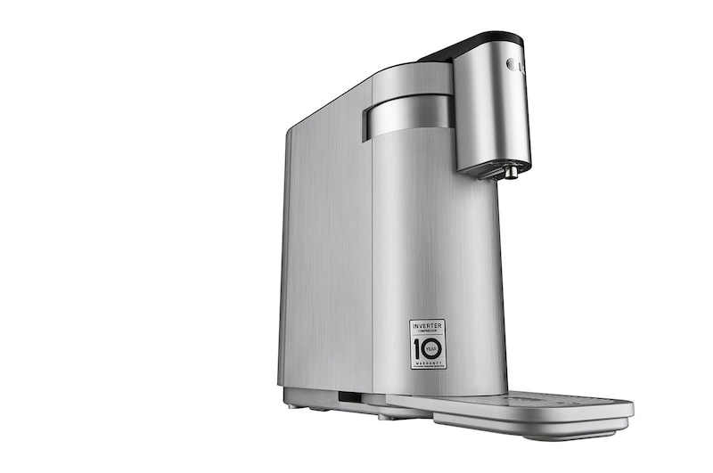 LG Tankless LG PuriCare™ Water Purifier with 3-stage filtration & Tankless Hot / Cold / Ambient water, Silver, WD515AN