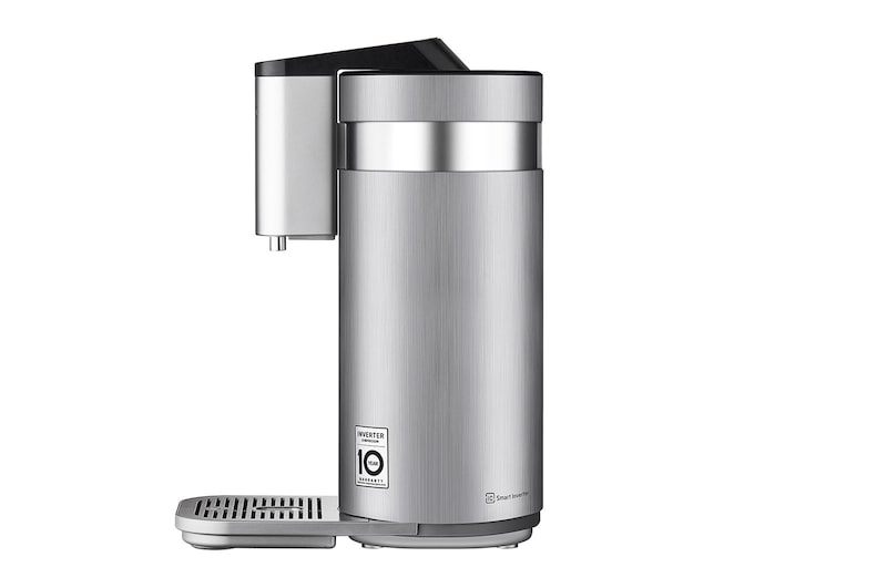 LG Tankless LG PuriCare™ Water Purifier with 3-stage filtration & Tankless Hot / Cold / Ambient water, Silver, WD515AN