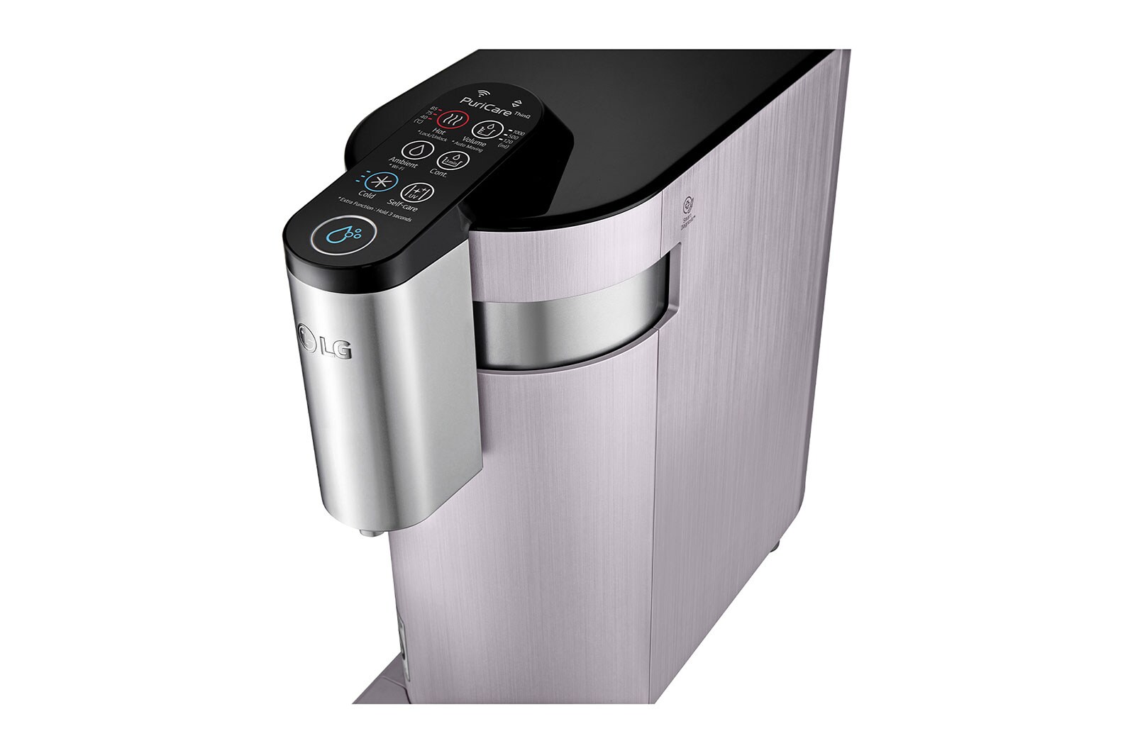 LG Tankless LG PuriCare™ Water Purifier with 3-stage filtration & Tankless Hot / Cold / Ambient, Shiny Rose , WD515AN