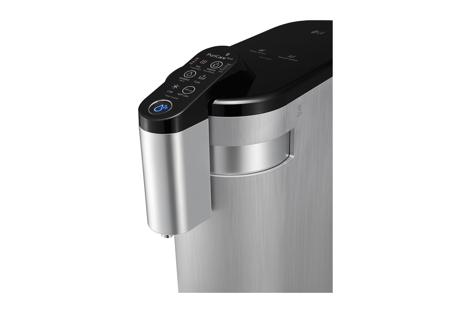 LG PuriCare™ Self-Service Tankless Water Purifier with 4-Stage Filtration Hot/ Cold / Ambient, Silver  , WD516AN