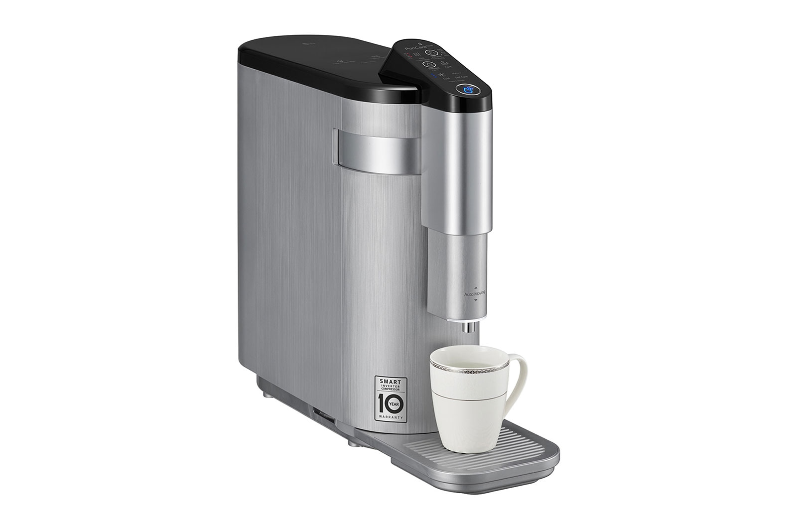 LG PuriCare™ Self-Service Tankless Water Purifier with 4-Stage Filtration Hot/ Cold / Ambient, Silver  , WD516AN