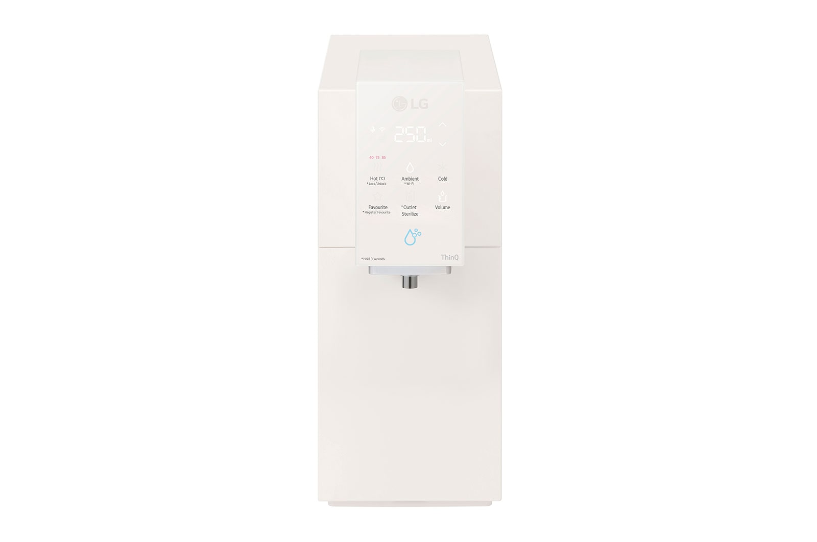 LG PuriCare Objet Collection Water Purifier, Calming Beige, WD518AN.ABGRLML