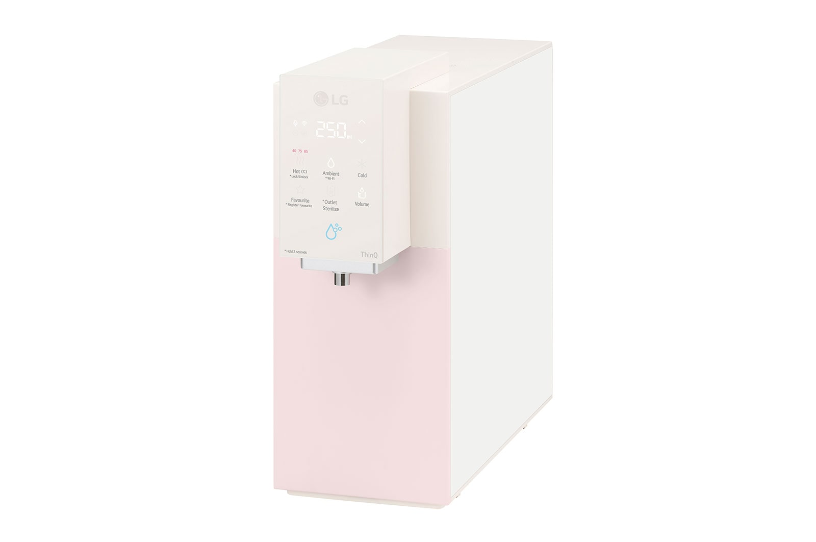 LG PuriCare Objet Collection Water Purifier, Calming Beige, WD518AN.ABGRLML