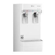 LG Slim Stand LG PuriCare™ Water Purifier with Tankless Cold Water & Big Hot Water Capacity, White, WS410GN