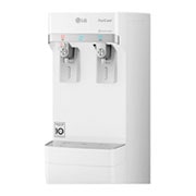 LG Slim Stand LG PuriCare™ Water Purifier with Tankless Cold Water & Big Hot Water Capacity, White, WS410GN