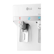 LG Slim Stand LG PuriCare™ Water Purifier with Tankless Cold Water & Big Hot Water Capacity, White, WS410GN