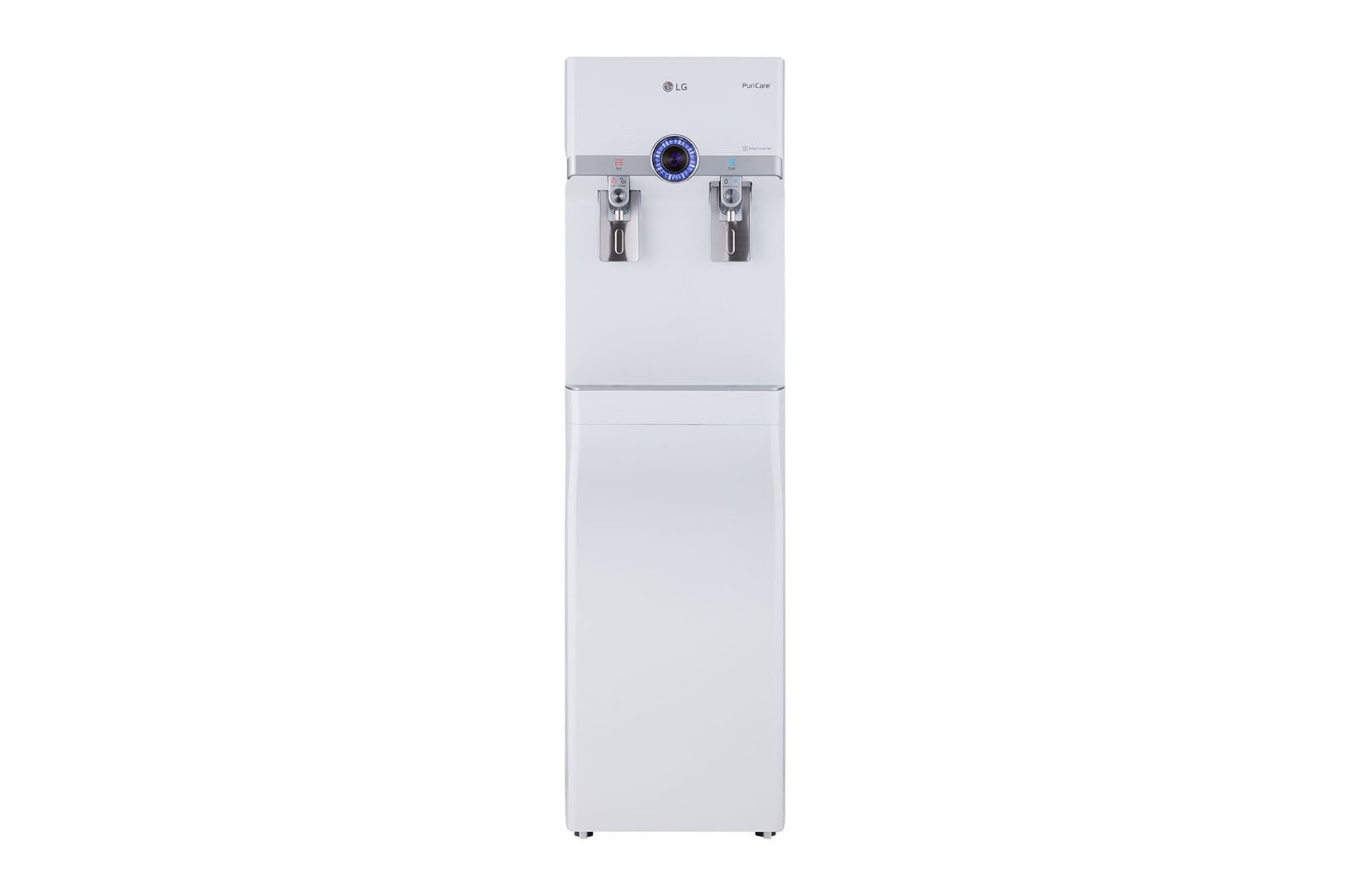 LG Slim Stand LG PuriCare™ Water Purifier with Smart Inverter & Large Hot / Cold Water Capacity, White, WS510SN