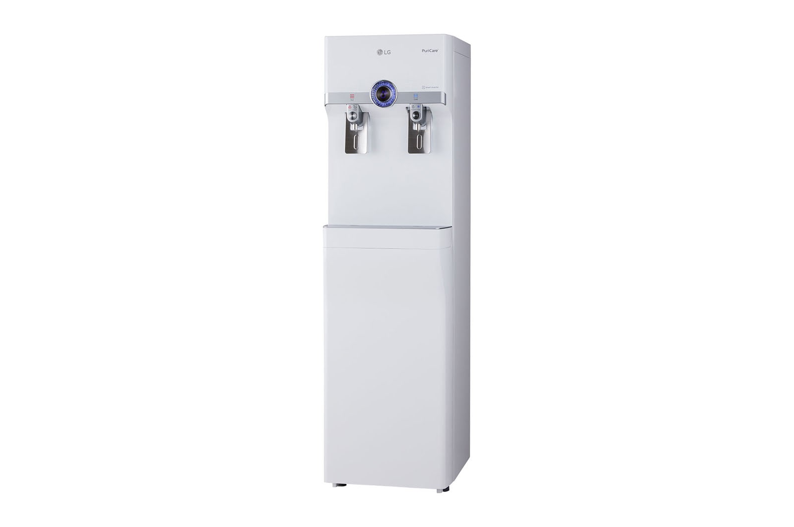 LG Slim Stand LG PuriCare™ Water Purifier with Smart Inverter & Large Hot / Cold Water Capacity, White, WS510SN