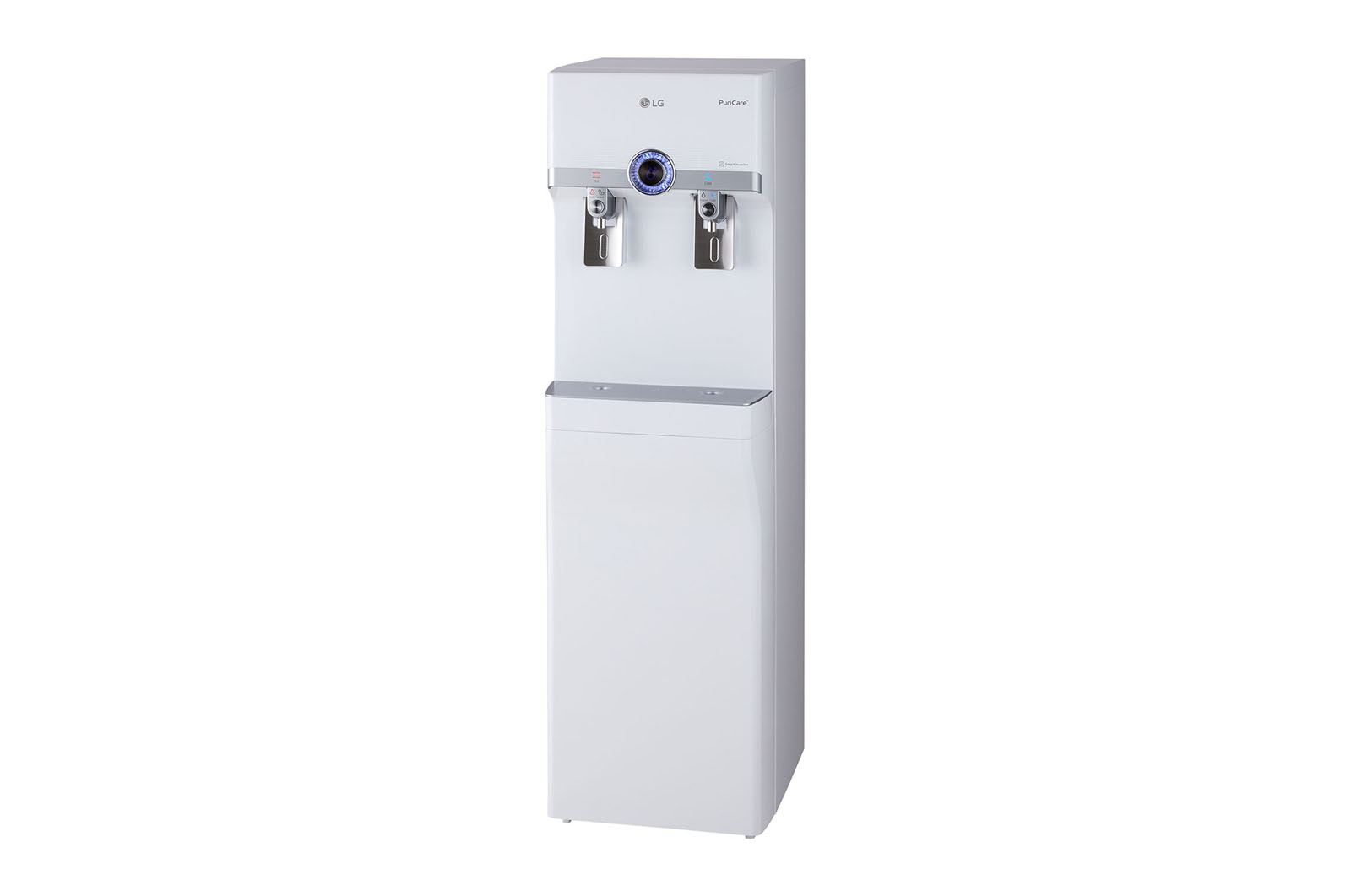 LG Slim Stand LG PuriCare™ Water Purifier with Smart Inverter & Large Hot / Cold Water Capacity, White, WS510SN