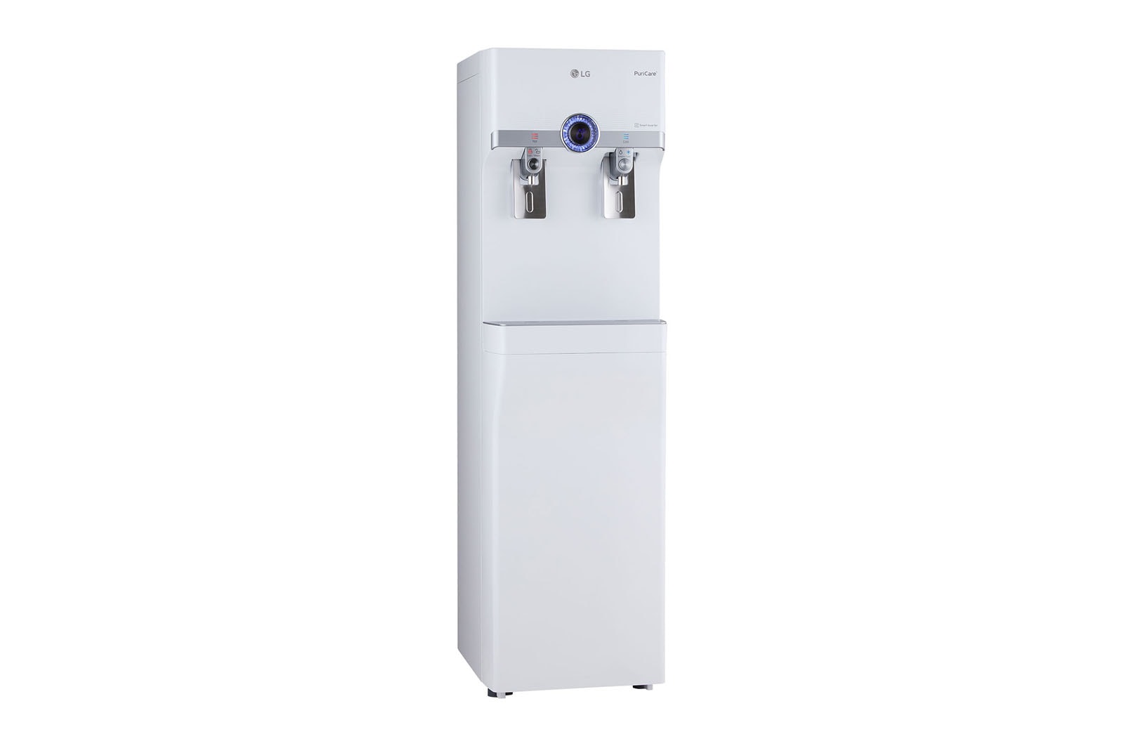 LG Slim Stand LG PuriCare™ Water Purifier with Smart Inverter & Large Hot / Cold Water Capacity, White, WS510SN