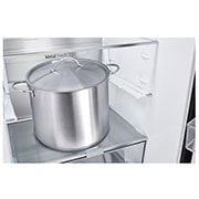 LG 341L Bottom Freezer Fridge in Pink & Beige Finish, GC-B459QG9D