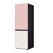 LG 341L Bottom Freezer Fridge in Pink & Beige Finish, GC-B459QG9D