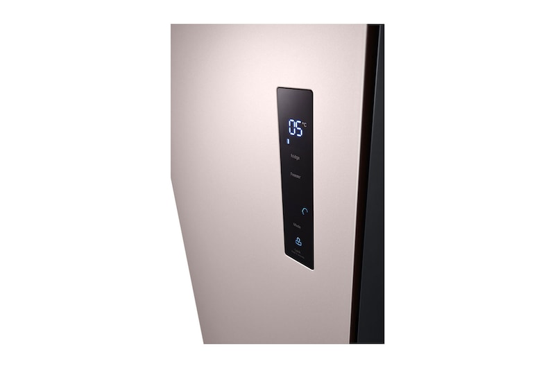 LG 508L Side-by-Side Fridge in Gold Finish, GC-B507PGAM