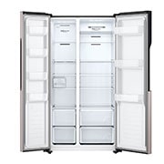 LG 508L Side-by-Side Fridge in Gold Finish, GC-B507PGAM